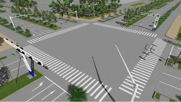 海康威视智能一体化行人信号灯