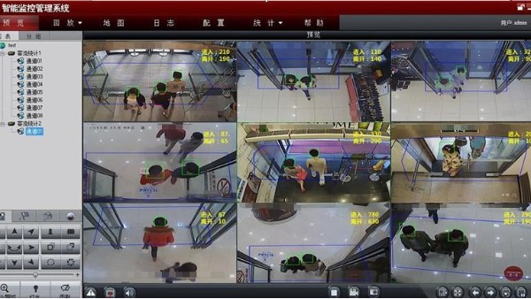 客流量统计系统