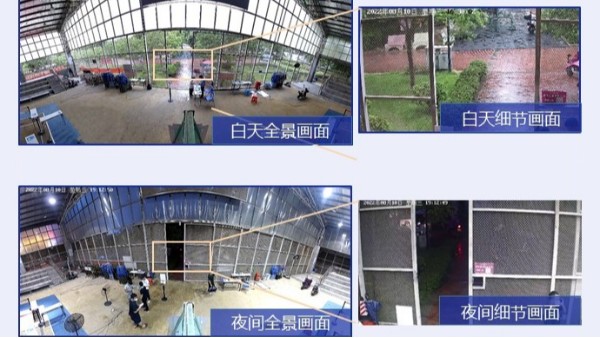 大场景视频监控系统