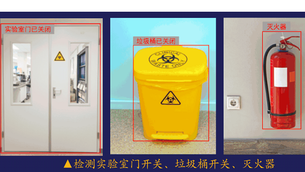 实验室AI智能视频监控应用效果