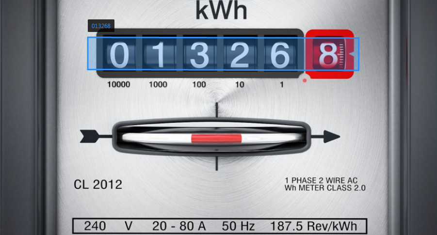数字表计读数识别算法应用