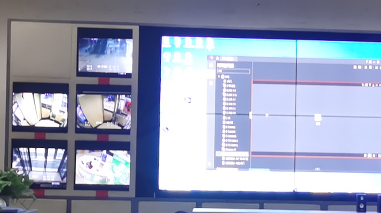 视频监控系统上墙