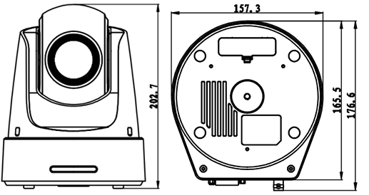DS-2DF5220外形尺寸