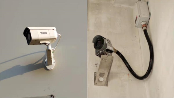 智能警戒摄像机安装