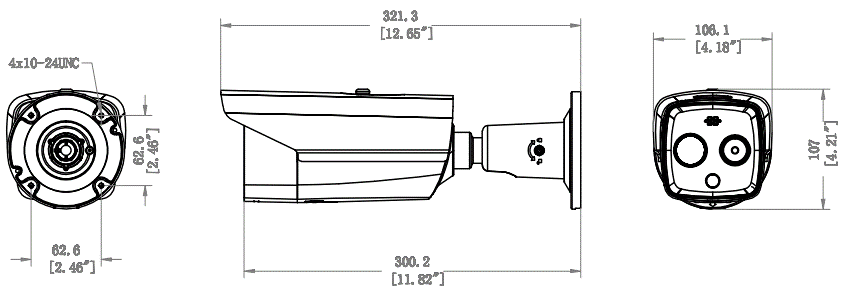  DS-2DF3404I-DX外形尺寸